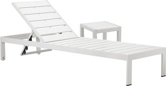 Pangea Home Indoor/Outdoor Joseph Lounger & Side Table