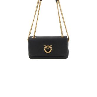 Pinko Crossbody Tas - Dames - Schoudertassen - Zwart - ONE Size - Tassen
