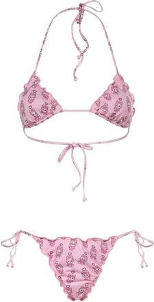 MC2 Saint Barth Sagitami Puppy Charms Mini 20 - Dames - Bikinis - Roze - L - Badmode