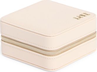 Nordstrom Square Jewelry Box in Cream- Gold Love at Nordstrom Rack