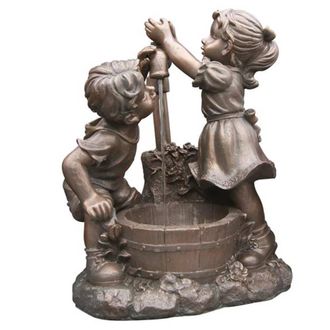 Ubbink Ubbink - Set Fuente Y Estanque Para El Jardin, Modelo Memphis 1387059