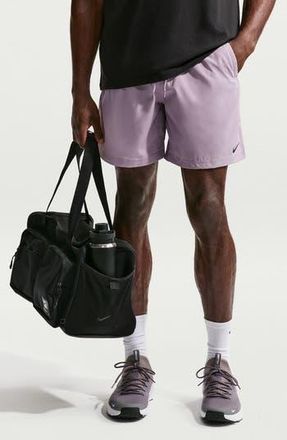 Nike Dri-FIT Form 7-Inch Athletic Shorts in Light Violet Ore at Nordstrom Rack, Size Xx-Large