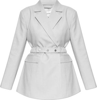 Gestuz Jassen, Dames, Grijs, XS, Blazer Dagny