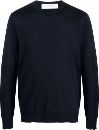 Golden Goose Golden MS Regular Knit Crew Neck Light Wool Merino Clothing