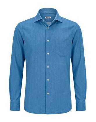 Kiton CAMISETAS Y TOPS - Camisas vaqueras en YOOX.COM