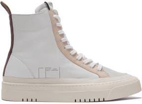 Oncept Lisbon High Top Sneaker in White Cloud - Cappuccino at Nordstrom Rack, Size 7