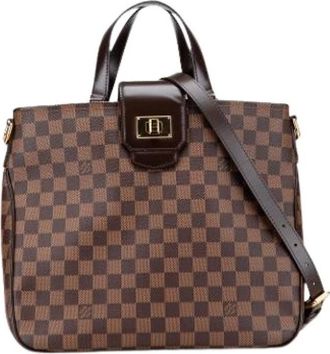 Louis Vuitton Pre-owned Handbags, female, Brown, Size: ONE SIZE Pre-owned Vintage Canvas Handbag