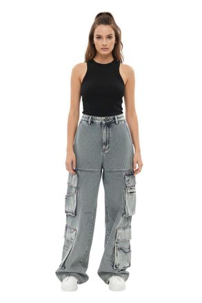 Diesel Blue High Rise Jeans