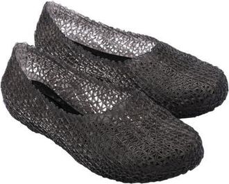 Melissa Campana Papel Hug Flat in Clear Smoke at Nordstrom, Size 10