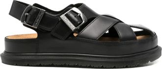 Dr. Martens Schoenen, Dames, Zwart, 38 EU, Leer, Archive Sandal