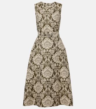 Max Mara Abito midi in jacquard