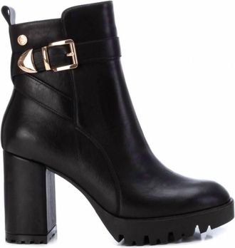 Xti Womens Dress Booties In Black