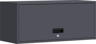 vidaXL Armario De Pared Para El Garaje Antracita 80 X 33 X 35 Cm Vidaxl