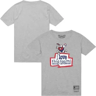 Mitchell & Ness Mens Mitchell & Ness Heather Gray Denver Nuggets I Love This Team T-Shirt at Nordstrom, Size Xxx-Large