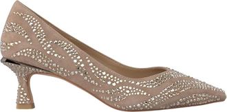 Alma En Pena Lage schoen met details - Dames - Pumps - Beige - 39 EU - Schoenen