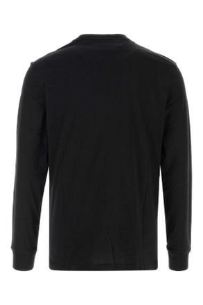 Polo Ralph Lauren Mens Black Cotton T-Shirt Poloblack Exterior Exterior: T-shirts And Polos