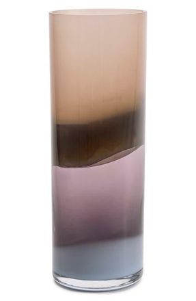 Kosta Boda Landscape Vase in Brown/Purple at Nordstrom
