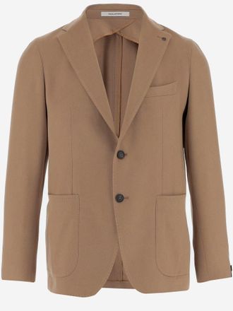 Tagliatore Tagliatorore kasjmier jas met &eacute;&eacute;n borsten