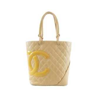 Chanel Pre-owned Cuero bolsos-chanel - Pre-owned - Mujer - Beige - ONE SIZE