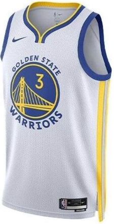 Nike Dri-Fit NBA Golden State Warriors Association Edition 22-23 Jersey White Blue Yellow DN2077-106