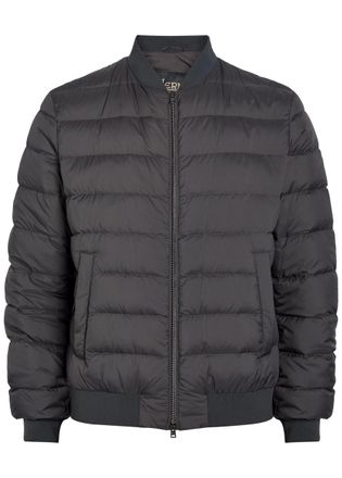 Herno Padded Shell Jacket - Grey - 48 (UK38 / M)
