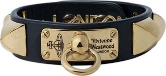 Vivienne Westwood Polly Bracelet - Dames - Armbanden - Geel - ONE Size - Leer - Accessoires