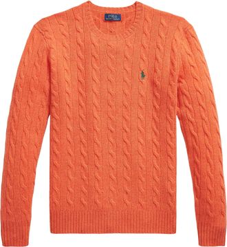 Polo Ralph Lauren Cable Knit Ribbed Pullover Sweater