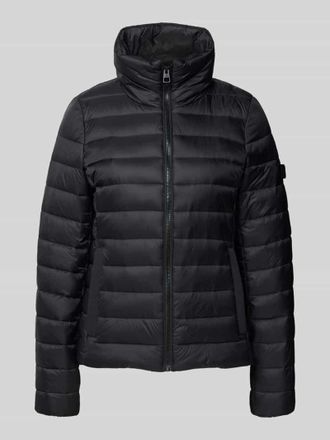 Marc O'Polo Regular Fit Steppjacke mit Leistentaschen in Black, Gr&ouml;&szlig;e 38