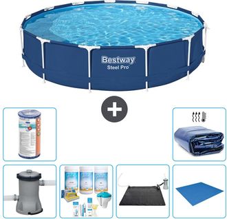 Bestway Piscina Bestway Steel Pro Redonda - 396x84 Cm - 8-piezas S21610