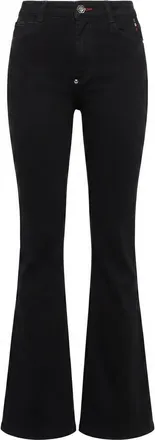 Philipp Plein Flare Fit Jeans Basic Women in Summernight at Nordstrom, Size 28