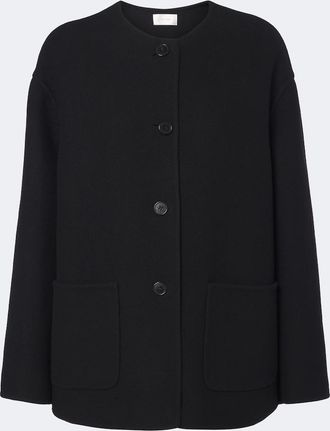 The Row Quintus wool and cashmere-blend jacket