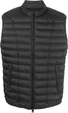 Diesel W-Hawkyl-Sl padded gilet - men - Polyester/Polyester - 52 - Black