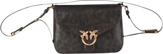 Pinko Love Satchel Mini - - Bags - Donna - Marrone - ONE SIZE