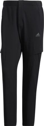 adidas Mens adidas Solid Color Logo Printing Straight Sports Pants/Trousers/Joggers Black HE7379