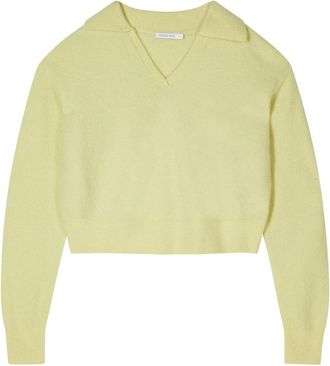 Patrizia Pepe Maglia Girocollo - - Knitwear - Donna - Giallo - M