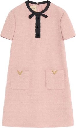 Valentino Garavani Mini-jurk met strikdetail - Roze