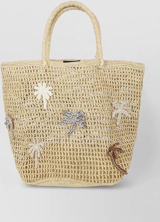 Alanui raffia tote bag