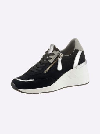 Airsoft Sneaker AIRSOFT, Damen, Gr. 36, schwarz, Veloursleder, Schuhe Sneaker