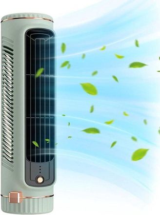 OEM Enfriador De Aire Personal - Mini Aire Acondicionado - Refrigeraci&oacute;n De Habitaciones - Funcionamiento Silencioso - 21x8x6cm - Verde Claro