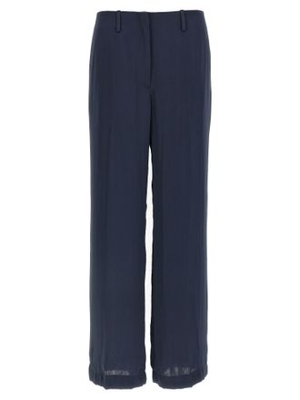 Theory Womens Silk Effect Trousers