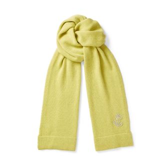 Jimmy Choo London Knitted Cashmere Scarf