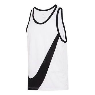 Nike Big Swoosh Training Quick Dry Breathable Sports Vest White DH7133-100