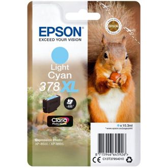 Epson Squirrel 378xl Cartucho De Tinta 1 Pieza(s) Original Alto Rendimiento (xl) Cian Claro