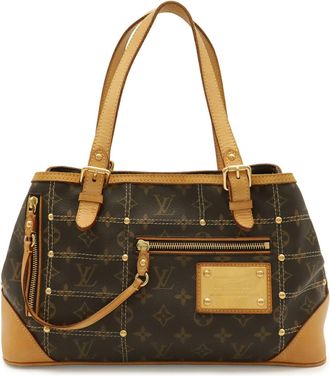 Louis Vuitton Brown Monogram Pvc Shoulder Bag Tote Bag (Pre-Owned)