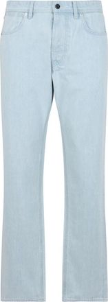 Stone Island Straight Leg Jeans - Heren - Regular Fit Jeans - Blauw - W33 - Katoen - Jeans