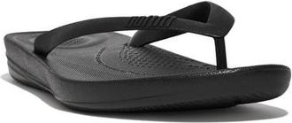 FitFlop Iqushion ergonomic flip-flops in Black at Nordstrom, Size 10