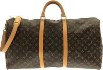 Louis Vuitton Marron Monogram Monogram Boston Bag (Pre-Owned)