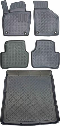 OEM Juego De Alfombrillas Para Coche Y Maletero Para Volkswagen Passat Cc Coup&eacute; (junio De 2008 A Noviembre De 2016)