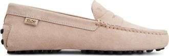 Tod's leather loafers - women - Rubber/Calf Leather/Calf Suede - 40.5 - Pink