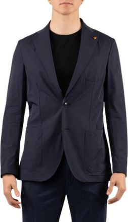 Sartoria Latorre Soffio Jacket - Heren - Business blazers - Blauw - S - Wol - Kostuums